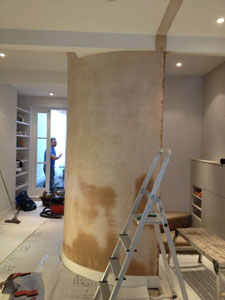 Plastering and Decorating Work in Progress